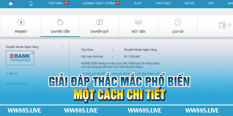 Giải đáp thắc mắc phổ biến một cách chi tiết